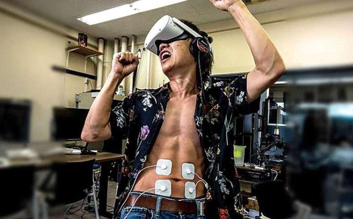 筑波大学研发EMS静音低音炮，通过肌肉刺激模拟VR低音体感