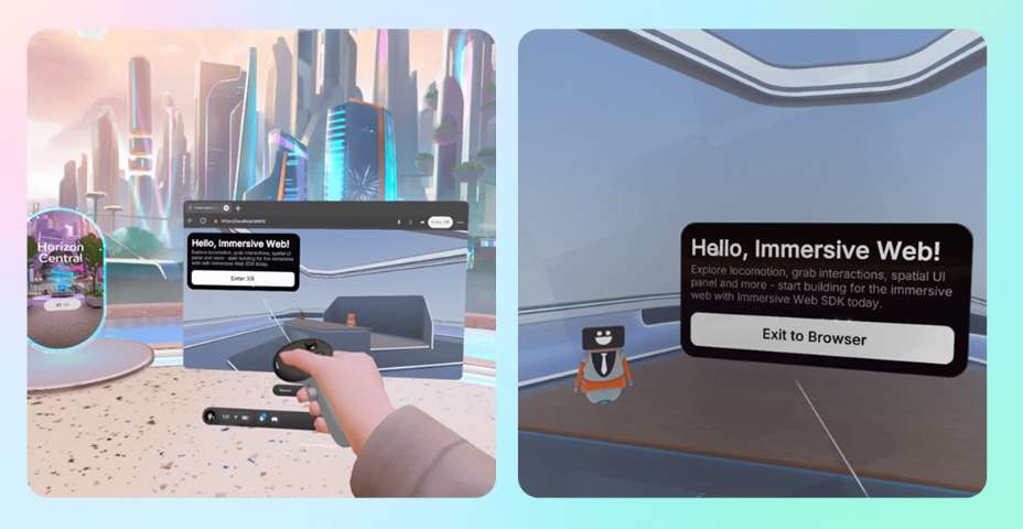 Meta正式发布空间网页开发工具Immersive Web SDK