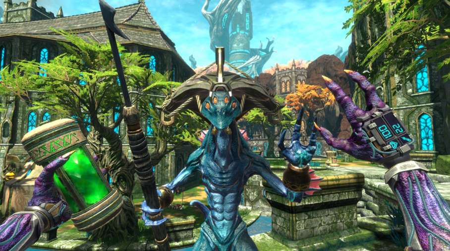 VR动作冒险游戏《Arken Age》登陆Meta Quest平台