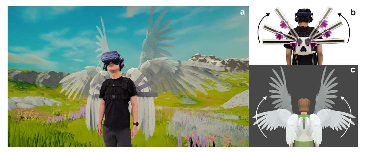 为VR插上“触觉之翼”，南方科技大学研发HapticWings触觉设备