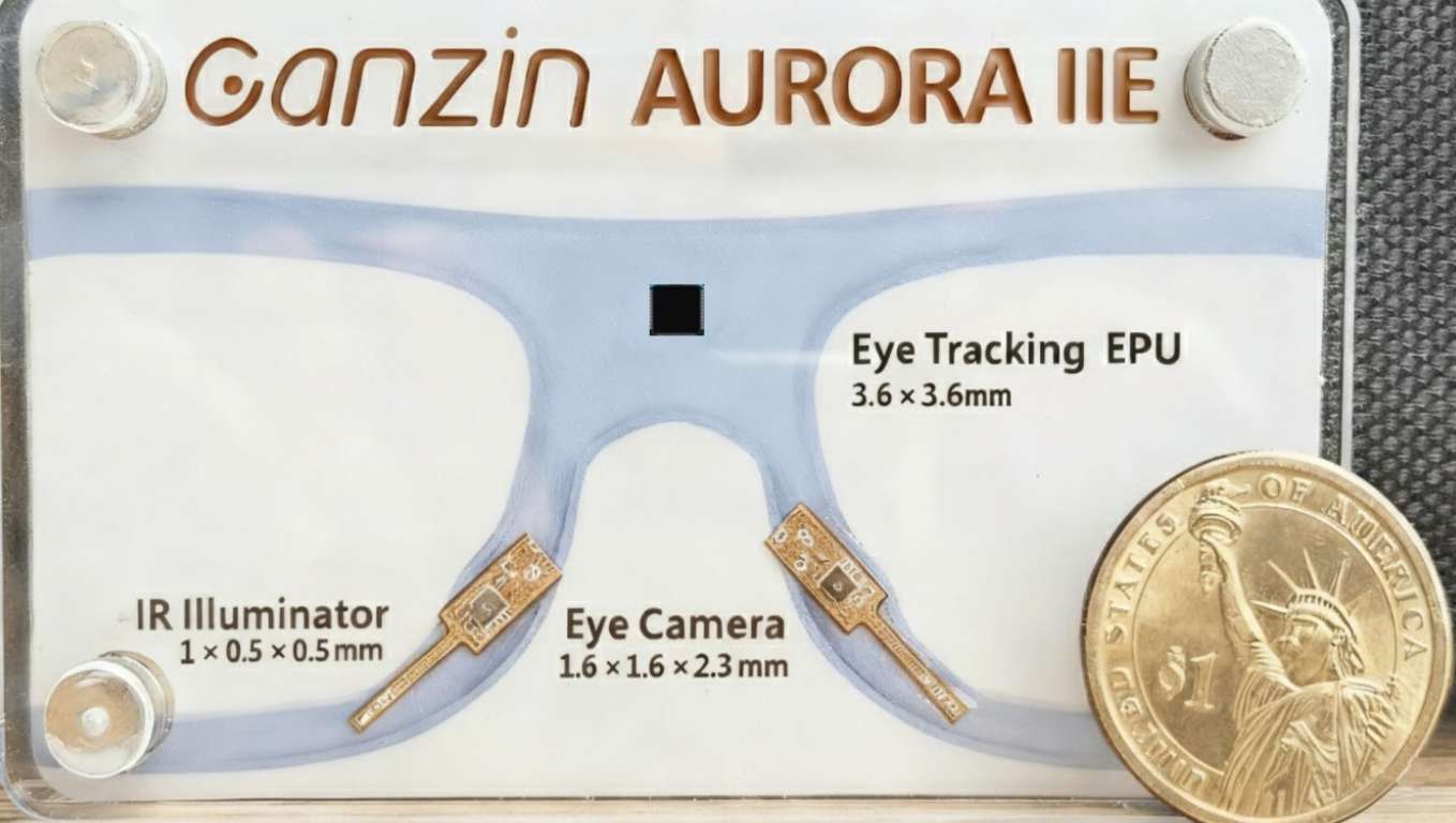 见臻科技为XR推出超低功耗眼动追踪平台AURORA II