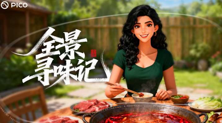 PICO视频上新:古风美女周芷若/全景寻味记/洞穴秘境