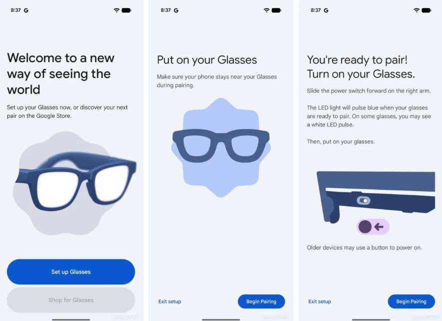 谷歌新款眼镜设备改进隐私设计，内置对话免扰、音频专属模式