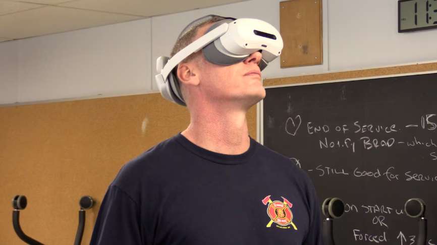 PICO助力加拿大消防员实战训练