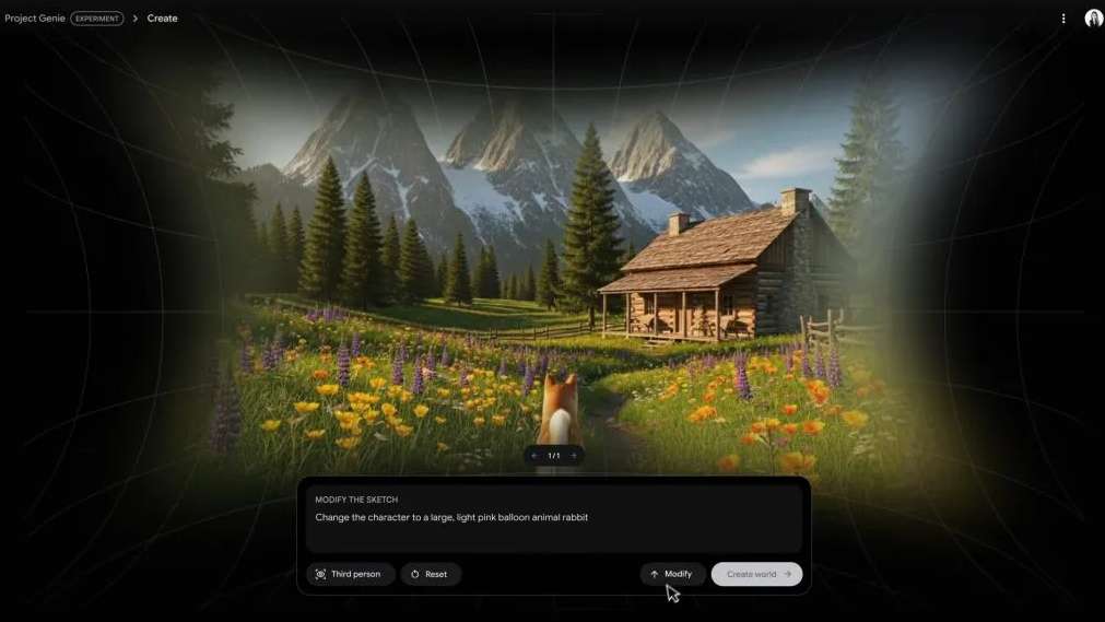 谷歌Project Genie打造实时可探索虚拟世界,预示VR未来图景