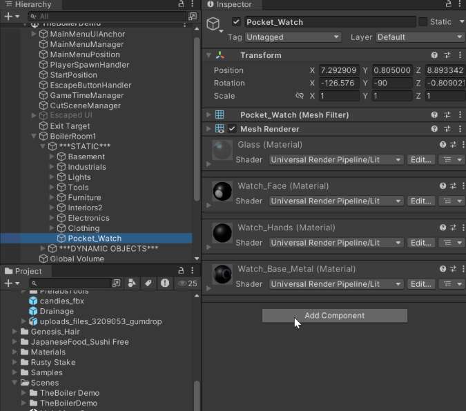 开发者分享：在Unity中配置XR可交互物体的物理与抓取系统