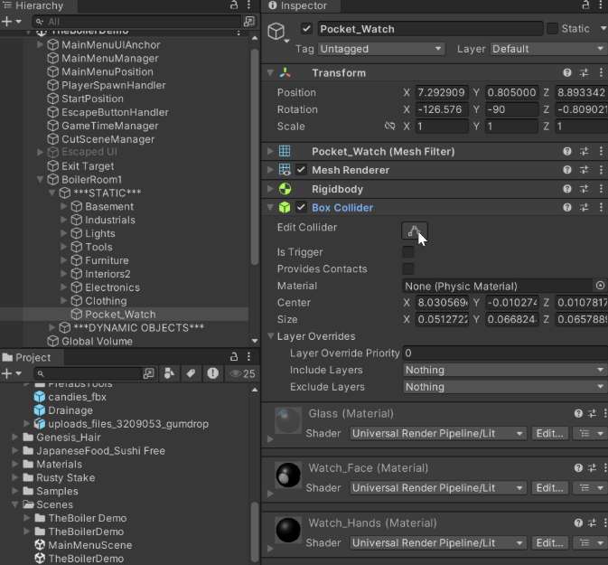 开发者分享：在Unity中配置XR可交互物体的物理与抓取系统