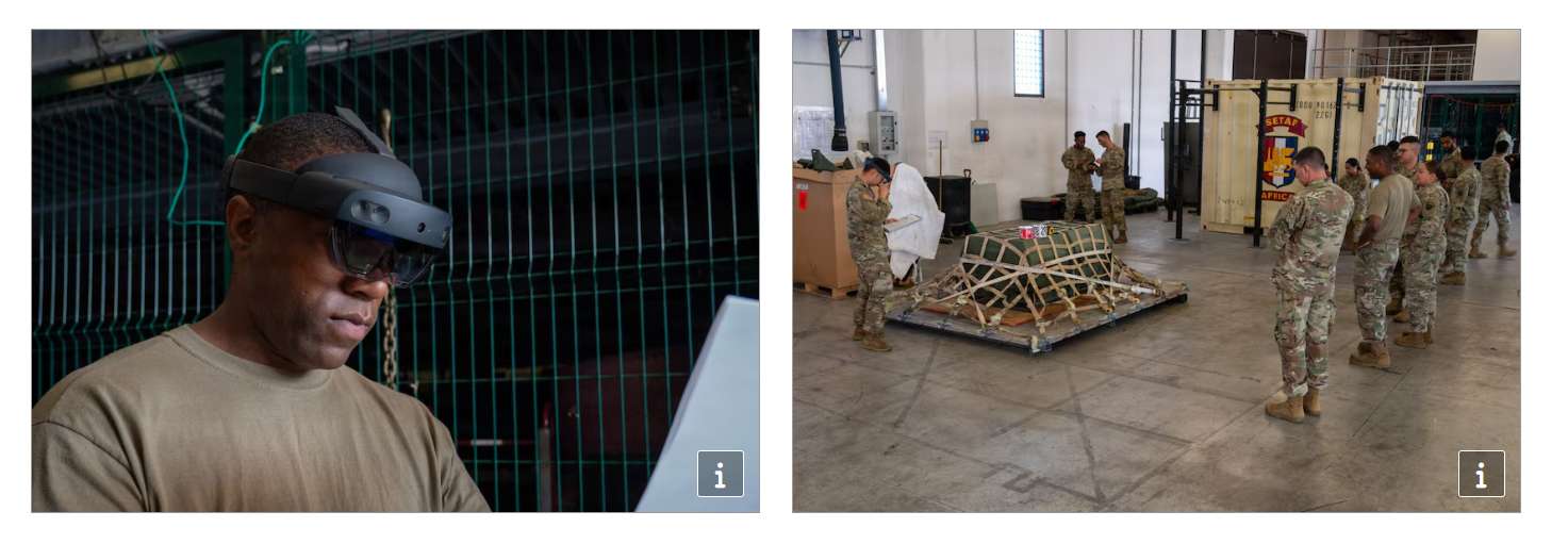 美国战争部分享:美军用HoloLens革新货物远程联合检查