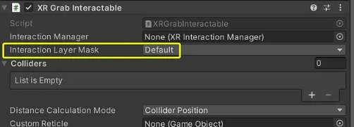 开发者分享：在Unity中配置XR可交互物体的物理与抓取系统