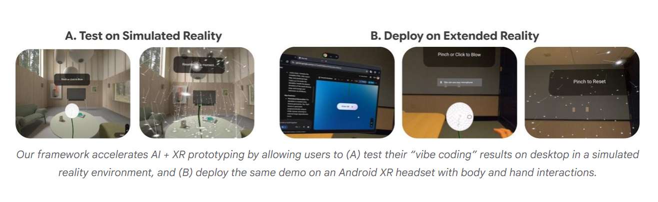 谷歌正式推出氛围编程XR,60秒将创意变为空间应用
