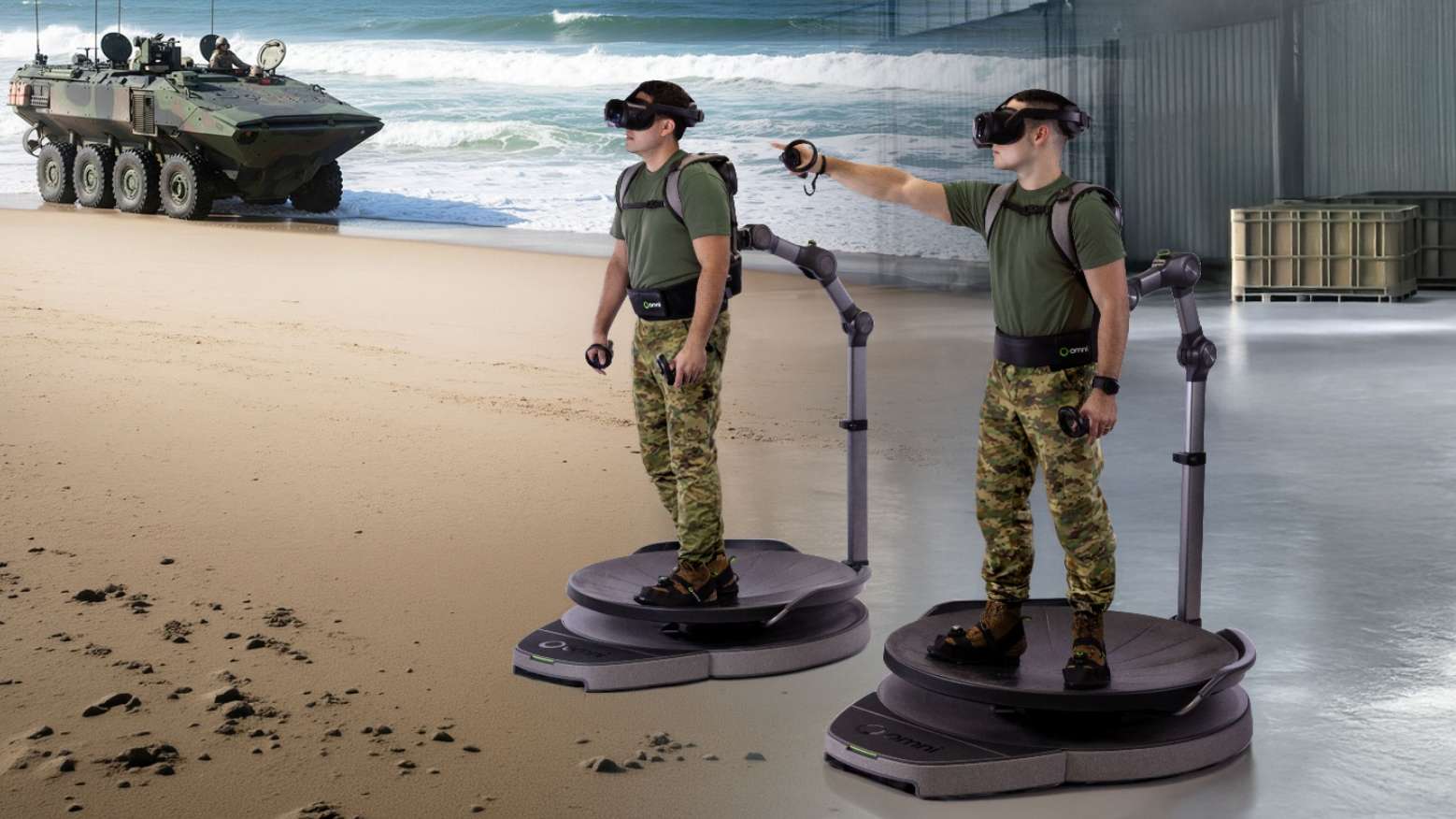 映维日报：Microsoft Intune现已支持PICO企业级设备，美军引入Virtuix全向跑步机