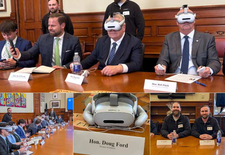 PICO头显助力加拿大霍普港向省级领导展示市政规划
