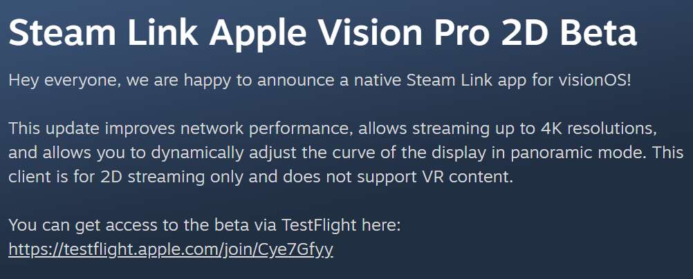 映维日报:Steam Link支持Vision Pro,《Synth Riders》开发商裁员过半