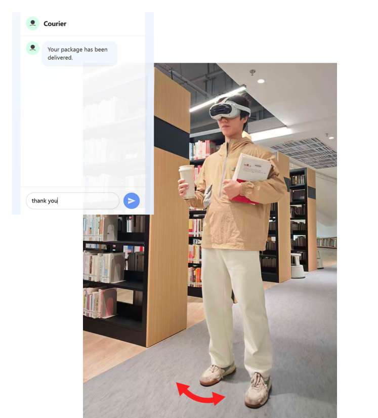科学家为XR研发免手免眼的新打字方式，旋转脚踝就能输入文字