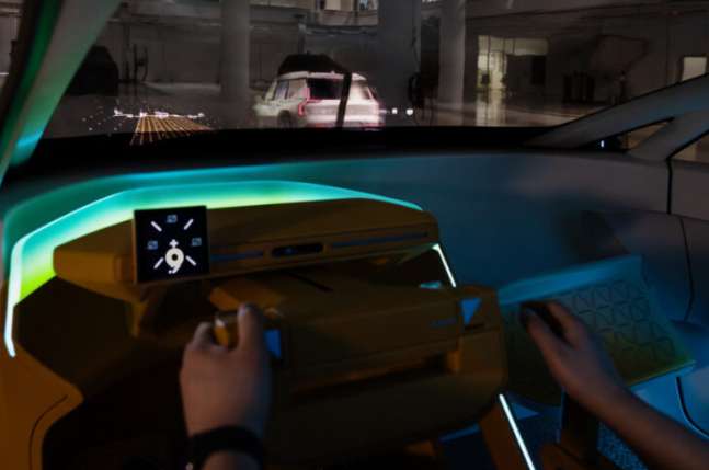 起亚概念车用光场HUD技术将挡风玻璃变为空间显示屏