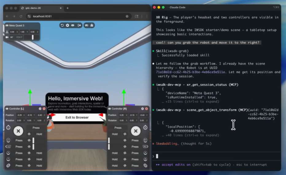 AI帮你写VR代码，Meta发布沉浸式网页SDK智能体工作流