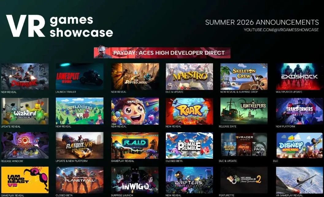 映维日报:Meta推自有品牌AI眼镜,第六届VR Games Showcase汇总