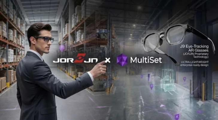 佐臻科技携手MultiSet AI，为超轻AR眼镜打造大范围空间计算方案