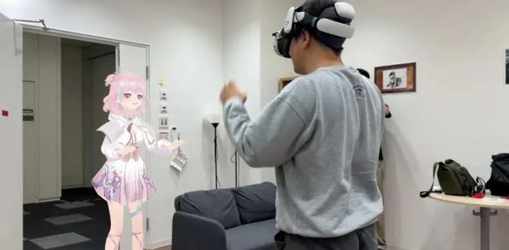 打破屏幕之隔：索尼用MR技术让VTuber“来到你身边”
