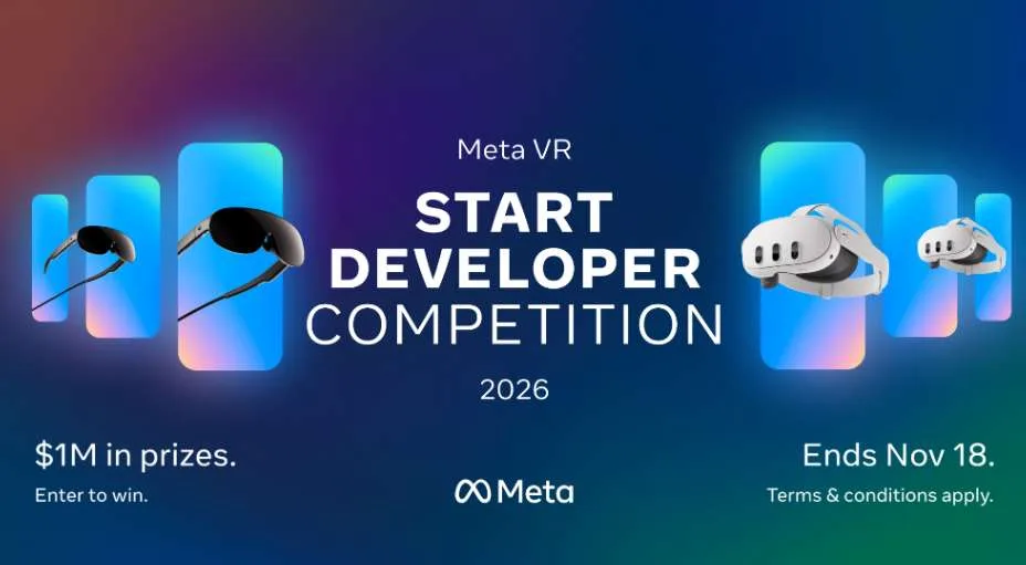 Meta VR Start开发者大赛启动,100万美元奖池寻找下一代VR体验