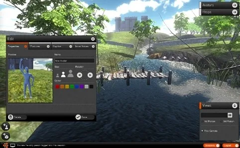 现在ProReal中的替身模型