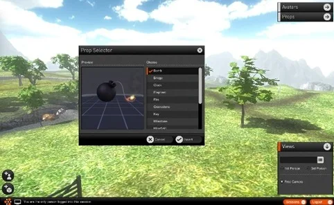 现在ProReal中的道具模型