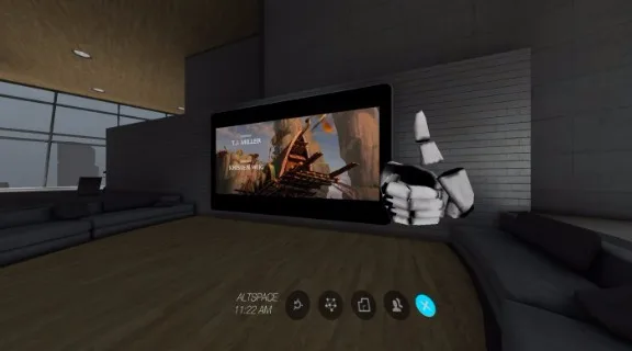 AltspaceVR 将支持 HTC Vive 和 Gear VR