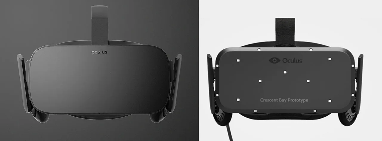 Oculus Rift消费者版本VS新月湾：两个细节对比