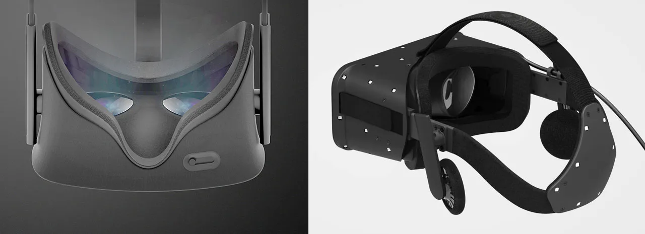 Oculus Rift消费者版本VS新月湾：两个细节对比