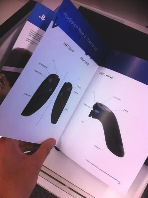 Project Morpheus 透漏头显命名以及第二代运动控制器