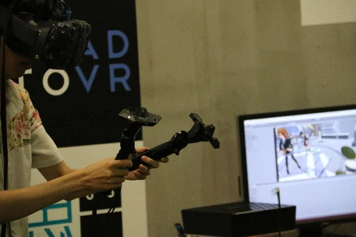 上海 HTC Vive  虚拟现实马拉松赛现场组图