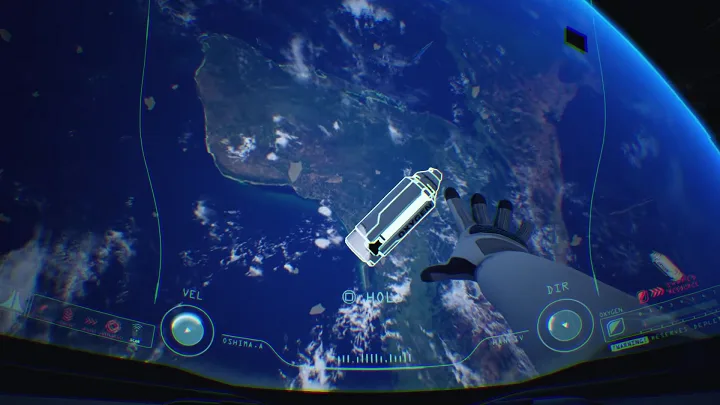 虚拟现实游戏《Adrift》让你在太空体验生命的脆弱