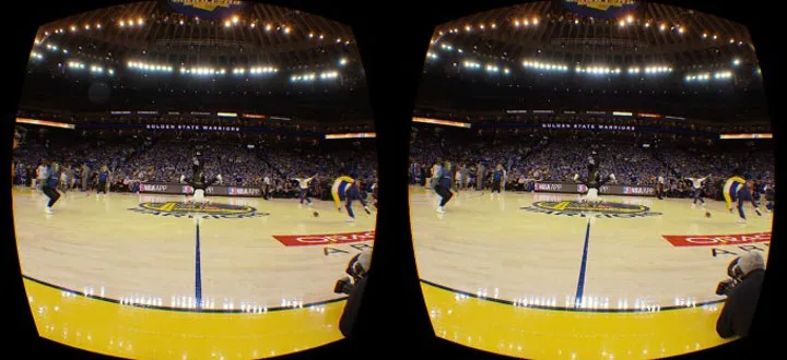 里程碑！NextVR用虚拟现实完美直播了NBA揭幕赛