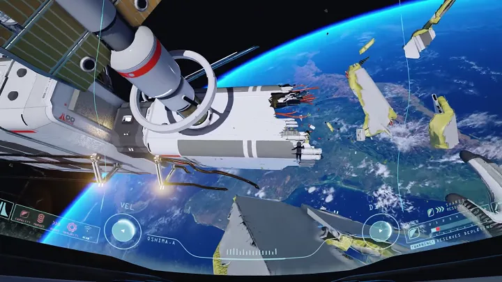 虚拟现实游戏《Adrift》让你在太空体验生命的脆弱