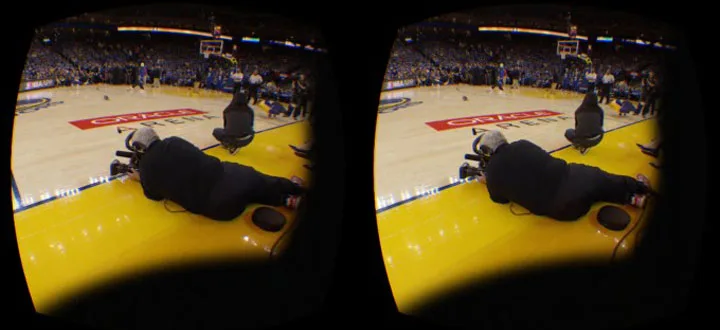 里程碑！NextVR用虚拟现实完美直播了NBA揭幕赛
