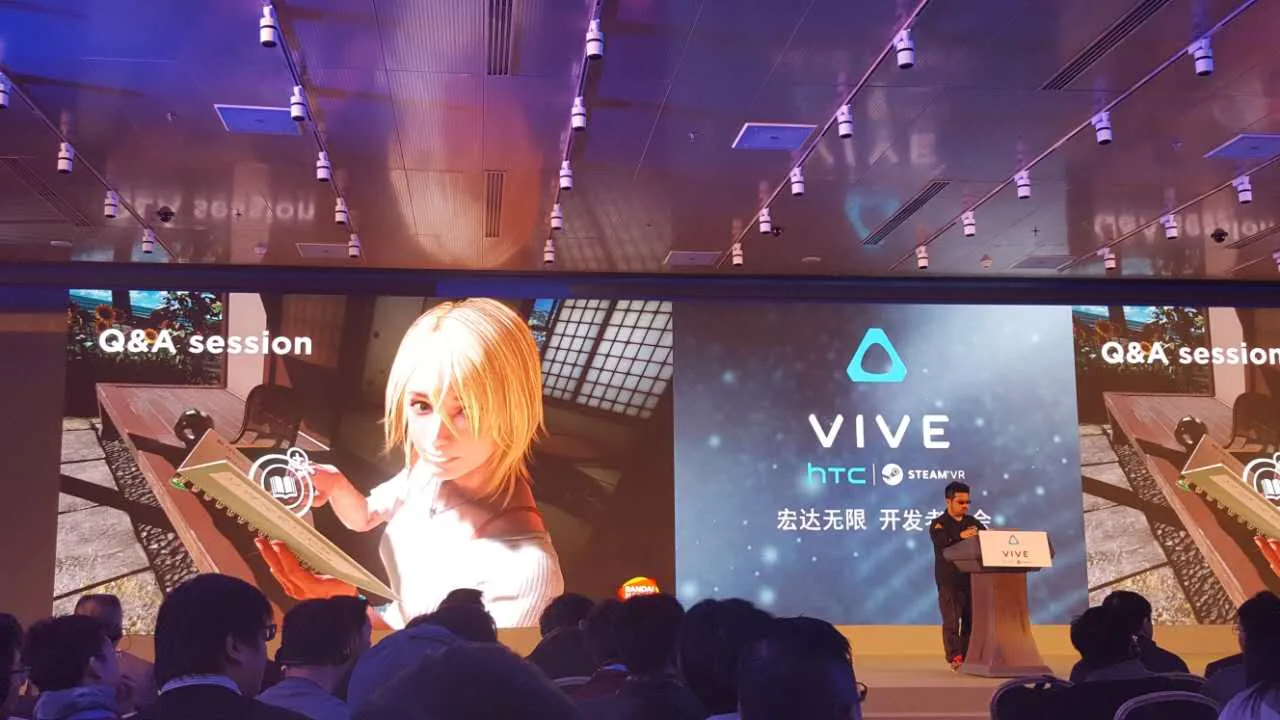 Harada在HTC Vive峰会上分享《夏日课堂》研发过程及心得