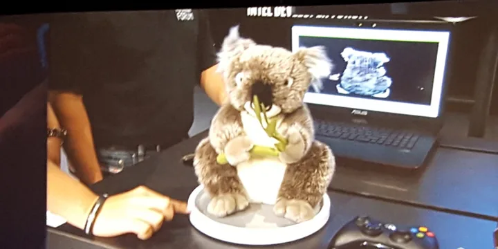英特尔实感技术让笔记本实现3D扫描奇迹
