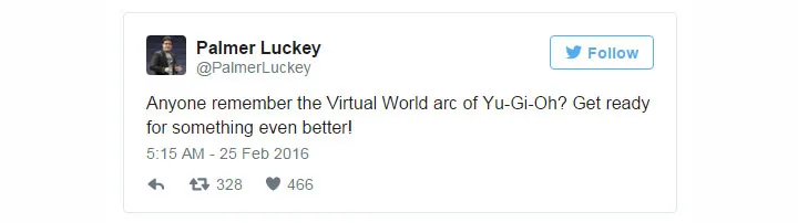 Oculus可能会带来虚拟现实版《游戏王》卡牌游戏