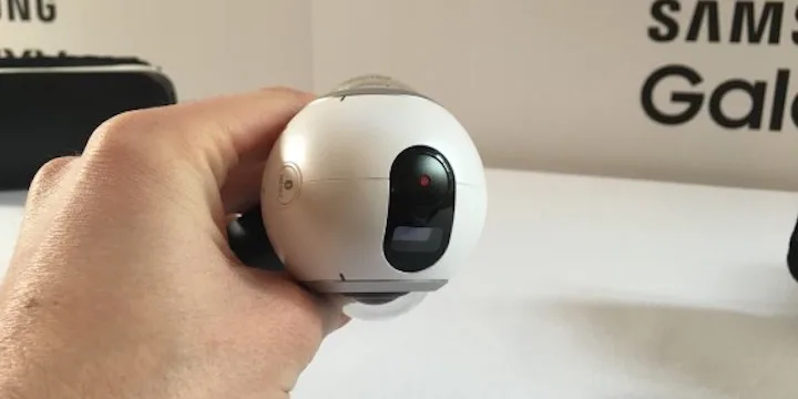 三星发布虚拟现实运动摄像机Gear 360