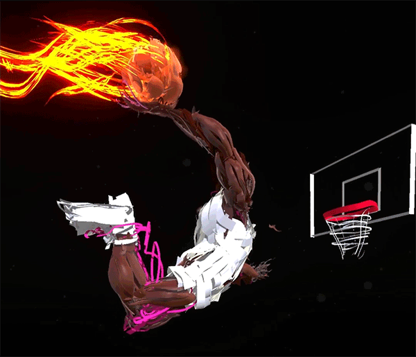 NBA运动员和艺术家助兴HTC Vive绘画艺术