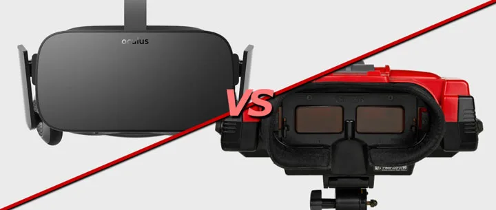 Oculus Rift与Virtual Boy 横跨二十年的对决