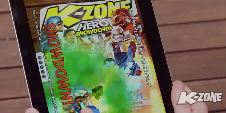澳大利亚K-Zone杂志使用增强现实封面