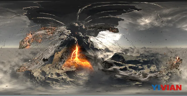 虚拟现实视频让你一睹火山爆发