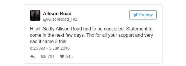 虚拟现实游戏《Allison Road》被取消