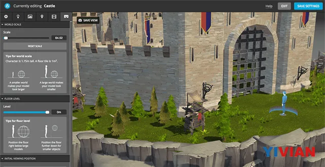 Sketchfab 3D模型全面开启虚拟现实模式