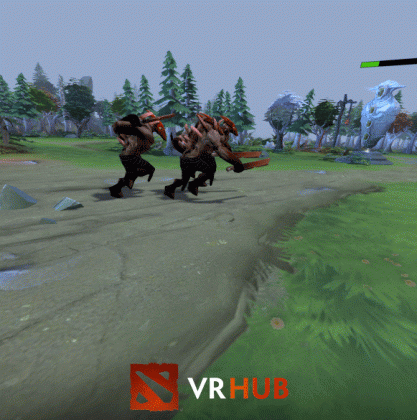 《Dota 2》升级  玩家可在VR中观战