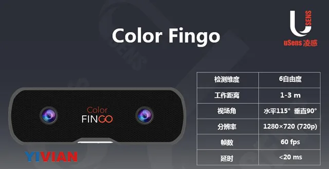 uSens凌感发布3D感知交互Fingo系列相机