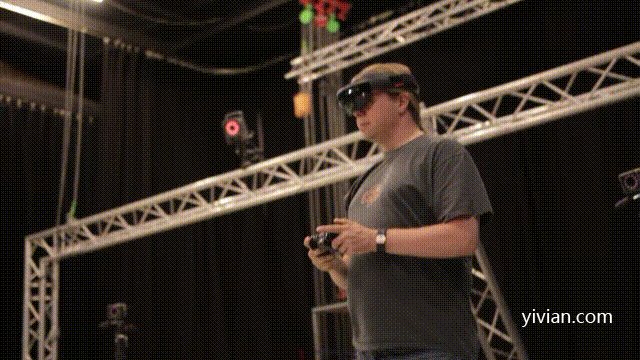HoloLens被用来实时预览动捕表演