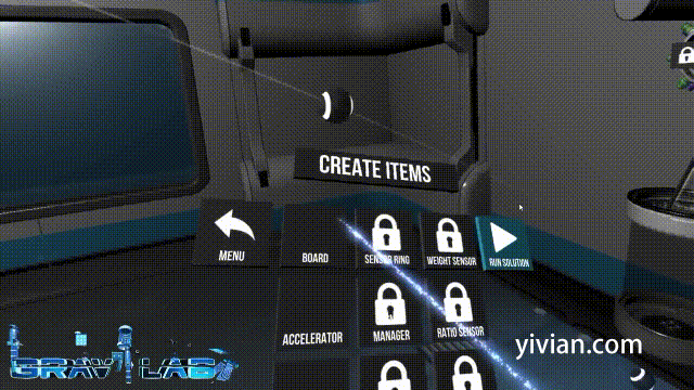 VR益智游戏《Grav | Lab》让你创造物理乐趣