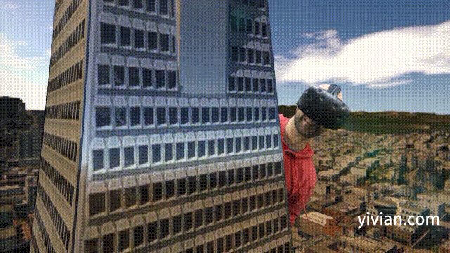 与天比高 VR让你化身巨人践踏旧金山